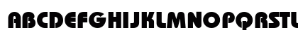 BordeauxBlack Regular Uppercase Preview