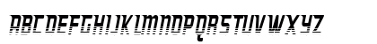 Borelo Condensed Regular Uppercase Preview