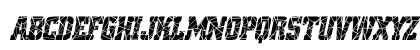 Borghs-Cracked-Condensed Italic Preview