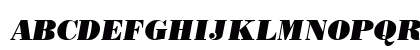 Boston Black Italic Preview
