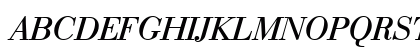 Boston Italic Uppercase Preview