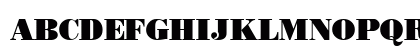 BostonBlack Regular Uppercase Preview