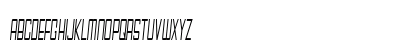 Botto Extra-condensed Italic Uppercase Preview