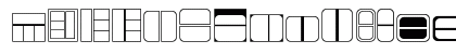 Boxes Regular Uppercase Preview