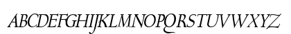 Bravo-Condensed Italic Preview