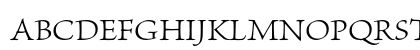 Brioso Pro Light Uppercase Preview