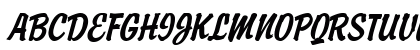 Brisk-Extended Italic Uppercase Preview