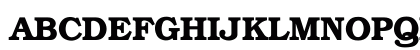 Brooklyn Bold Uppercase Preview