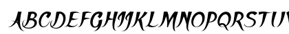 Broomstick Bold Italic Uppercase Preview