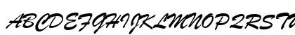 Brush Script MT Italic Uppercase Preview