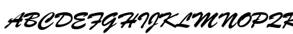 Brush Script Regular Preview