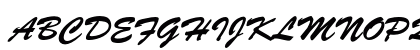 Brush Script Regular Preview