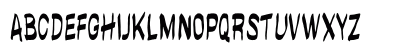 brushwall regular Regular Uppercase Preview