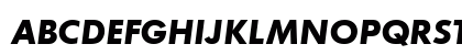 Ma￿ Bold Italic Uppercase Preview