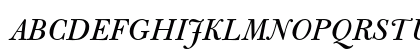 Bulmer MT Std Italic Preview