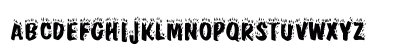 Burning Regular Uppercase Preview