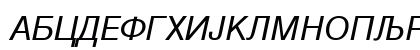 C-Helvetika Italic Preview