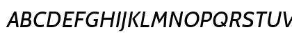 Cabin Italic Preview