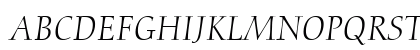 Calligraphic810 Italic Preview