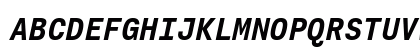 Calling Code Bold Italic Preview