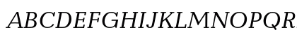 Candida Italic Preview