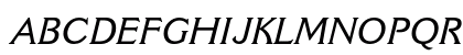 Cantoria MT Semi Bold Italic Preview