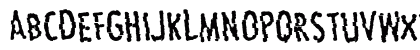 Carbon Regular Uppercase Preview