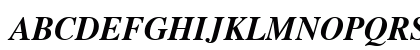 Cardiff Bold Italic Uppercase Preview