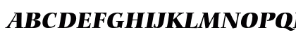 Bitstream Carmina Black Italic Preview