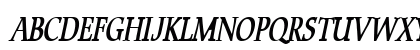 Carmine-Condensed Bold Italic Preview