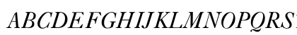 Casablanca Italic Uppercase Preview