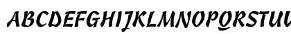 Cascade Script LT Std Medium Uppercase Preview