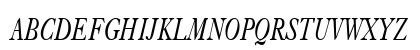 CasqueCondensed Italic Uppercase Preview