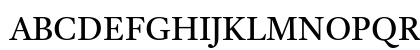 Castoro Regular Uppercase Preview