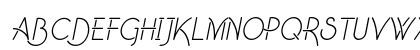Catalina Italic Uppercase Preview