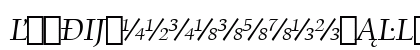 Cataneo LtExt BT Light Extension Uppercase Preview