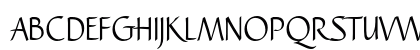 Caterina LT Std Light Uppercase Preview