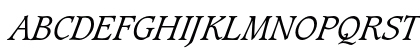 Caxton Light Italic Preview