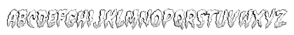 CCFlameOn Roman Uppercase Preview