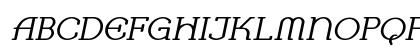 Centerfield Bold Italic Uppercase Preview