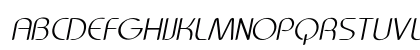 Centro Italic Uppercase Preview