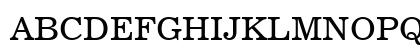 Century731 BT Roman Uppercase Preview