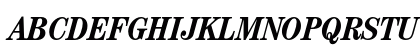 ITC Century Bold Condensed Italic Preview