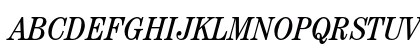 ITC Century Book Condensed Italic Preview