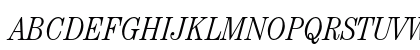 ITC Century Light Condensed Italic Preview