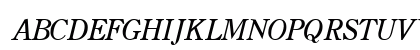 CenturyRetrospectiveLightSSK Italic Preview