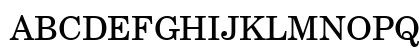 CenturySchLUN Regular Uppercase Preview