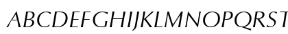 CG Omega Italic Uppercase Preview
