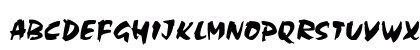 Chalk Regular Uppercase Preview
