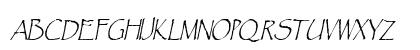 Chalk-Condensed Italic Uppercase Preview